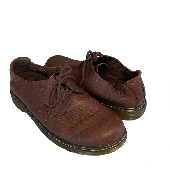 Dr. Martens Bexley Brown Leather Oxfords Men Size 10 Dr. Martens Bexley Brown Leather Soft Wair Comfort Oxfords  main image 2